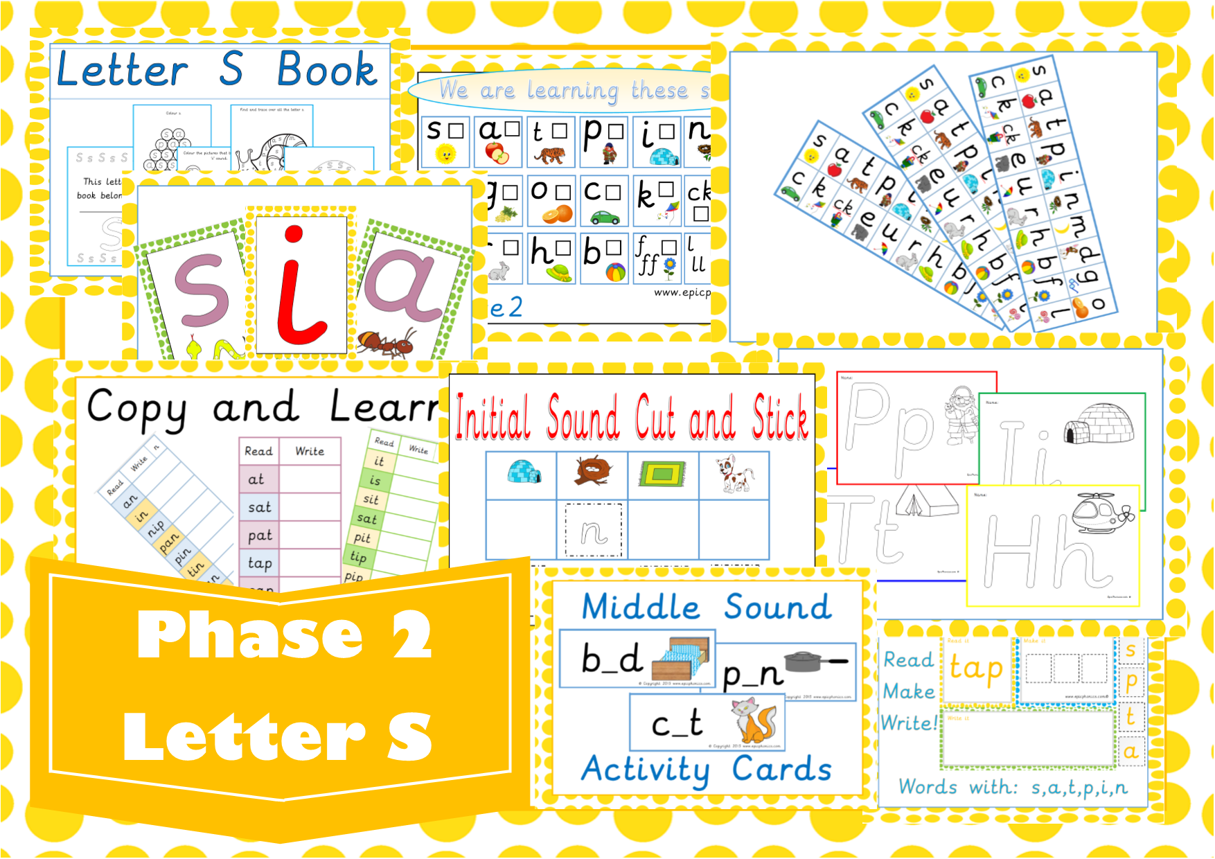 FREE Phase 2 Letter S Bundle