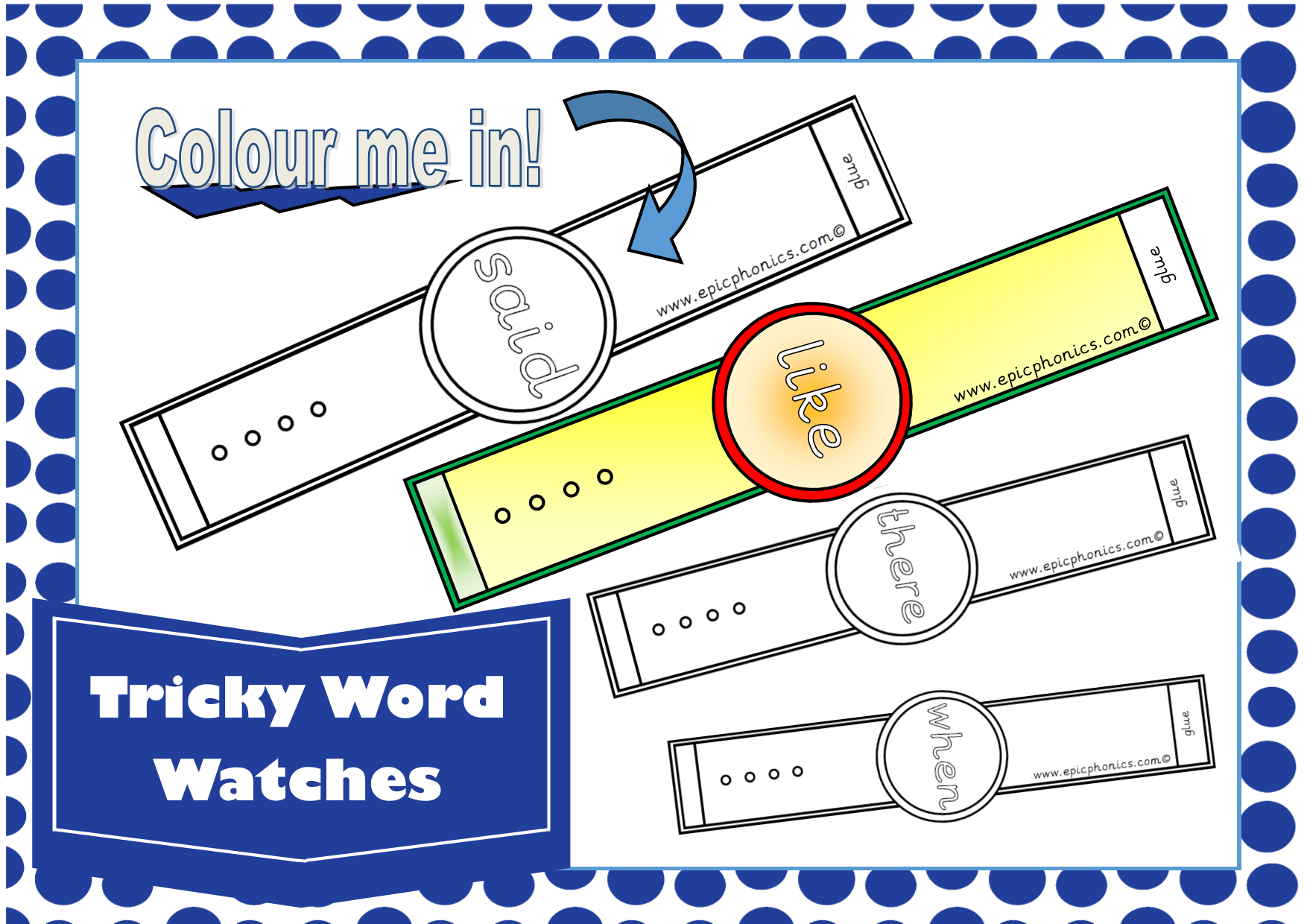 Tricky Word Watches