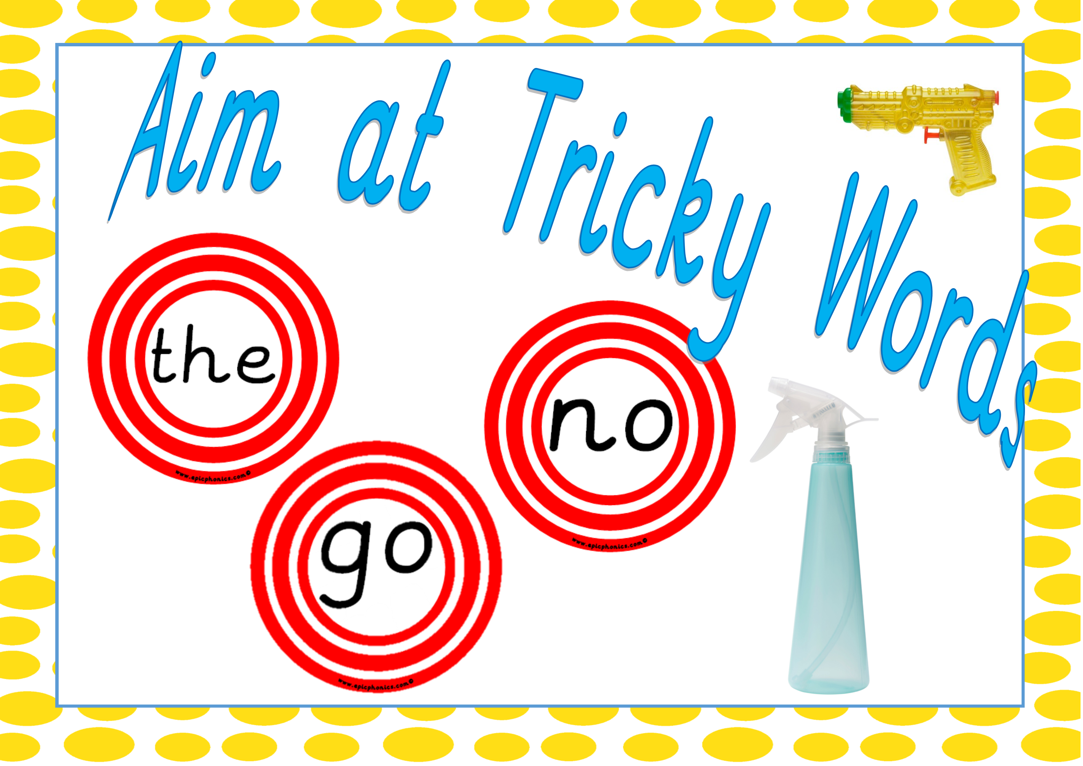 Phase 2 Tricky words Game